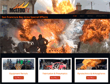 Tablet Screenshot of mcleodfx.com
